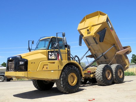 2011 Caterpillar 740B 40T 6x6 Articulated Heavy Haul Dump Rock Truck ADT